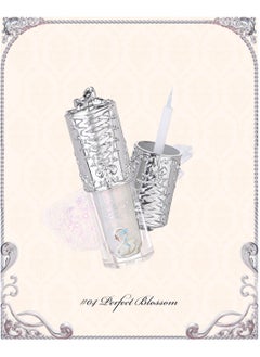 Flower Knows Swan Ballet Liquid Eyeshadow Pearl Fine Glitter Long-Lasting Quick Dry Shimmer Dust Skins Eyeshadow 4g (04 Perfect Blossom)  - Image 2