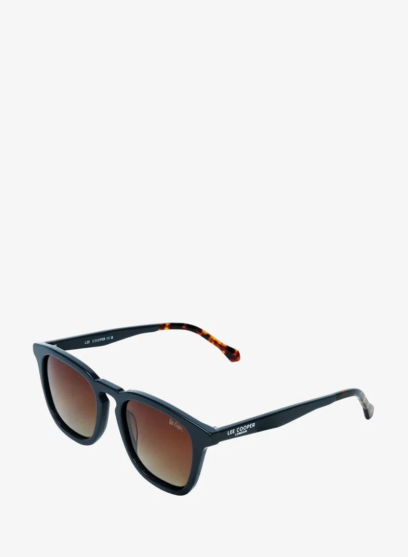 1.1 Tac Polarized Sunglasses Dark Grey Frame Brown Gradient Mirror Lens 51mm  - LCW10536C1