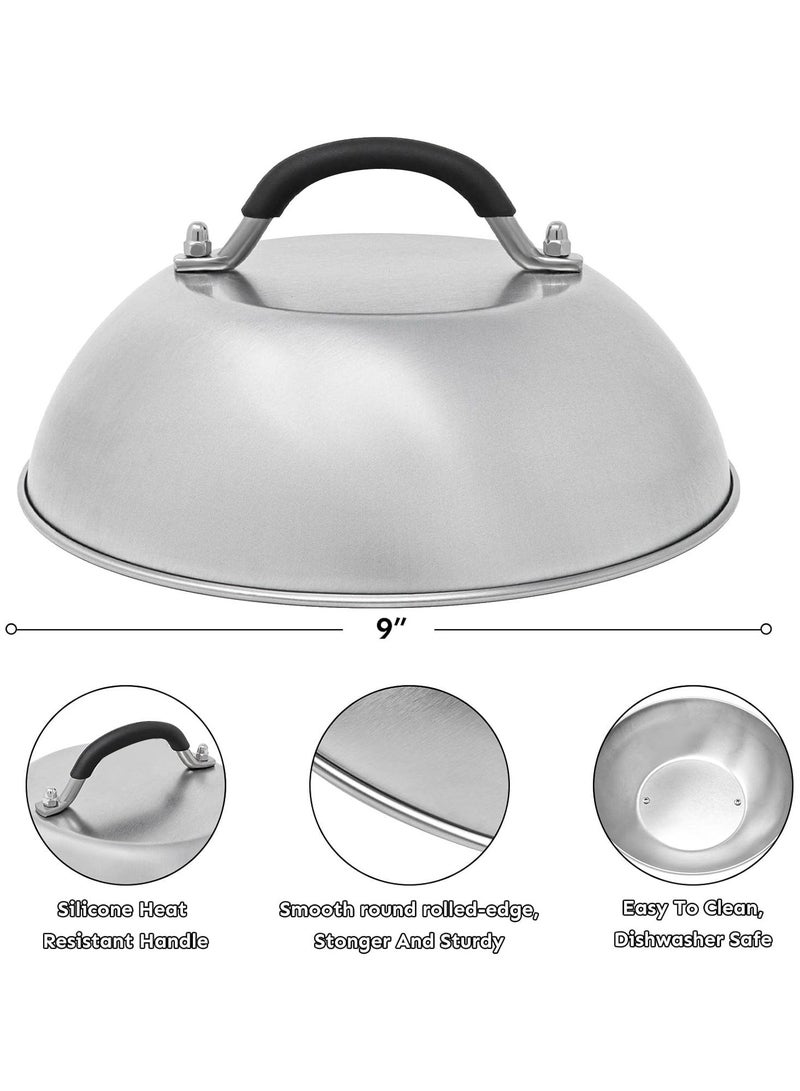 General BBQ Tool Set, Broken Burger Set, Burger Press, Pot Lid, BBQ Shovel Bottle  - Image 4