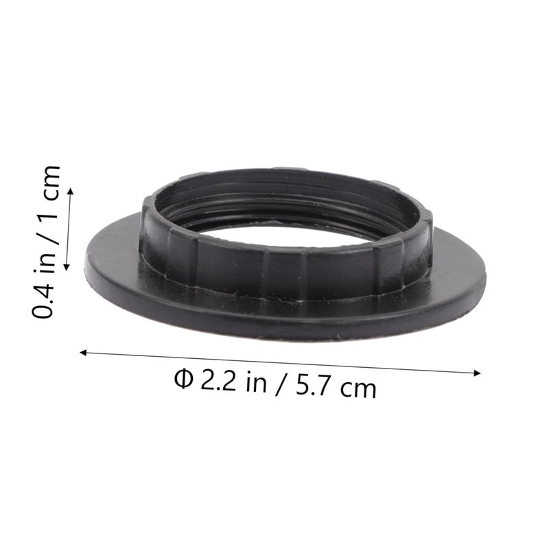 40pcs Plastic Light Socket Rings Lamp Head Ring Replacement Socket Lamp Accessory for Bulbs - Image 2