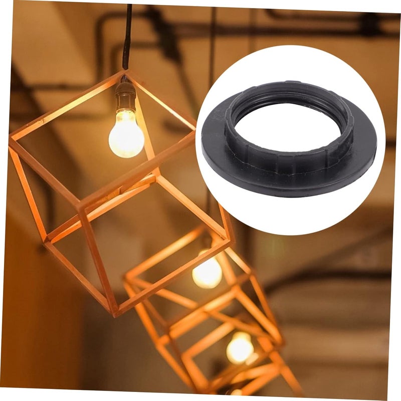 40pcs Plastic Light Socket Rings Lamp Head Ring Replacement Socket Lamp Accessory for Bulbs - Image 4