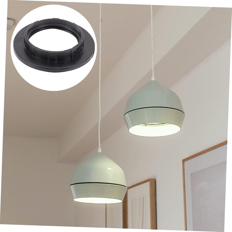 40pcs Plastic Light Socket Rings Lamp Head Ring Replacement Socket Lamp Accessory for Bulbs - Image 5