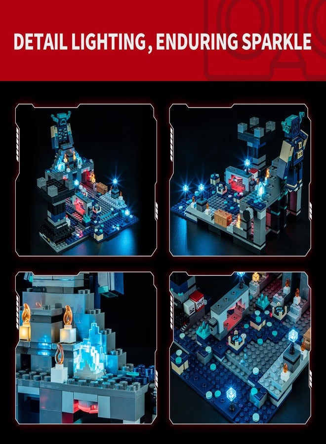 BRIKSMAX 2.0 Light Kit for Lego The Deep Dark Battle -Innovative Led Lighting Compatible with Lego-21246 - Not Included Model Set - Image 3