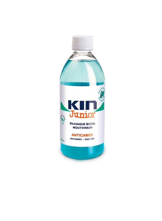 Kin Junior Anticaries Mouthwash 500ml - Image 1