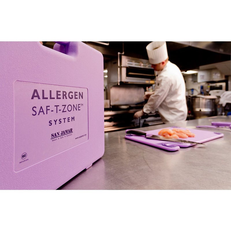 San Jamar مجموعة نظام Saf-T-Zone من Carlisle FoodService Products San Jamar ASZ121812SYS، متعددة الألوان - Image 3