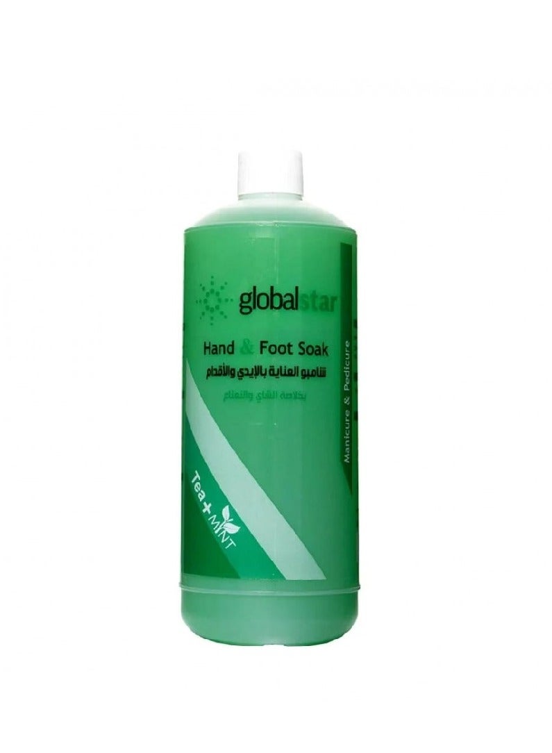 Global Star Hand and Foot Care Shampoo Tea and Mint 1 L