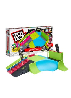 Tech Deck Neon Mega Park X-Connect Creator Playset  - Image 1