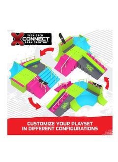Tech Deck Neon Mega Park X-Connect Creator Playset  - Image 3