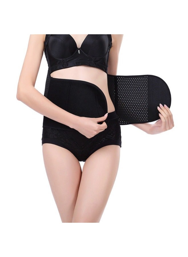 Tummy Control, Postpartum Girdle, Waist Shaping, Body Shaping Girdle, Velcro, Hollow Breathable Abdominal Belt