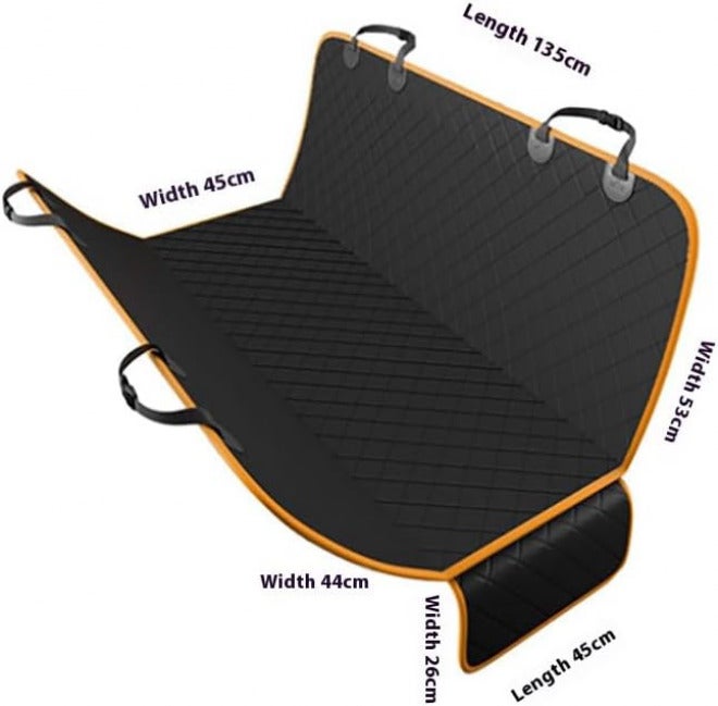 1 Pcs Rear Seat Pet Mats for Mercedes Benz C Series W204 2007 2008 2009 2010 2011 2012 2013 2014, Durable Nonslip Easy to Clean Dogs Seat Cover Waterproof Scratch Proof Pet Seat Protector Mat - Image 2