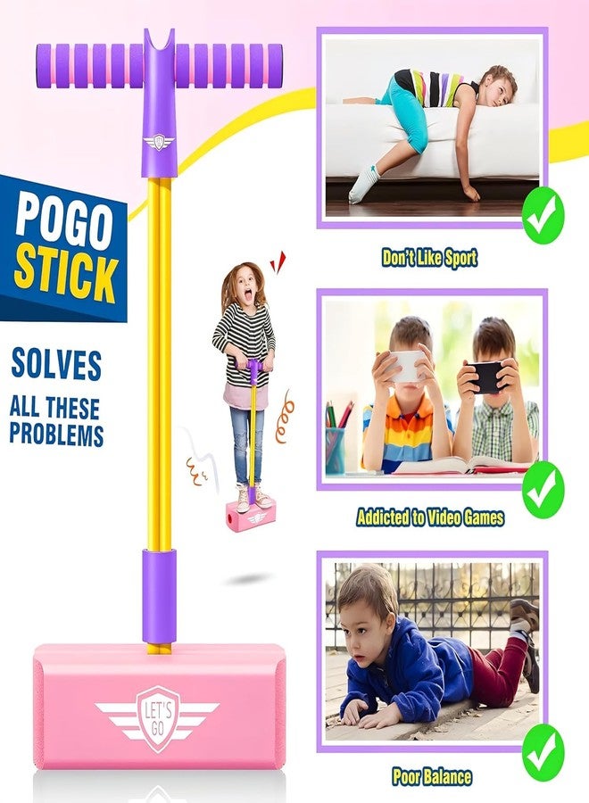 JAY EMPIRE Pogo Stick for Kids - Toddler Training Foam Pogo Jumper for Kids 2, 3, 4 and 5 Year Old Kid - Ultra Cool Colors for Toddlers - Image 3