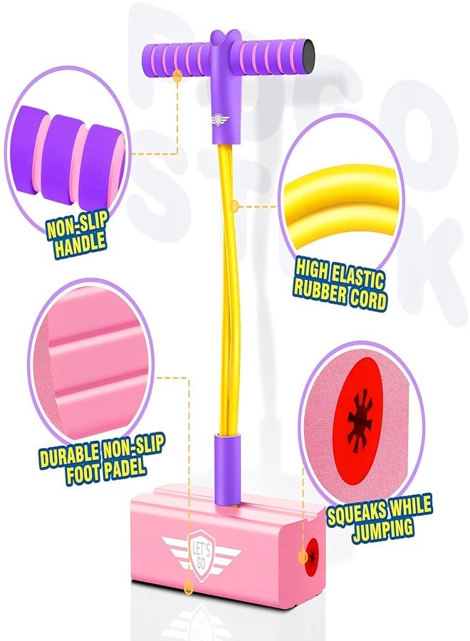 JAY EMPIRE Pogo Stick for Kids - Toddler Training Foam Pogo Jumper for Kids 2, 3, 4 and 5 Year Old Kid - Ultra Cool Colors for Toddlers - Image 4