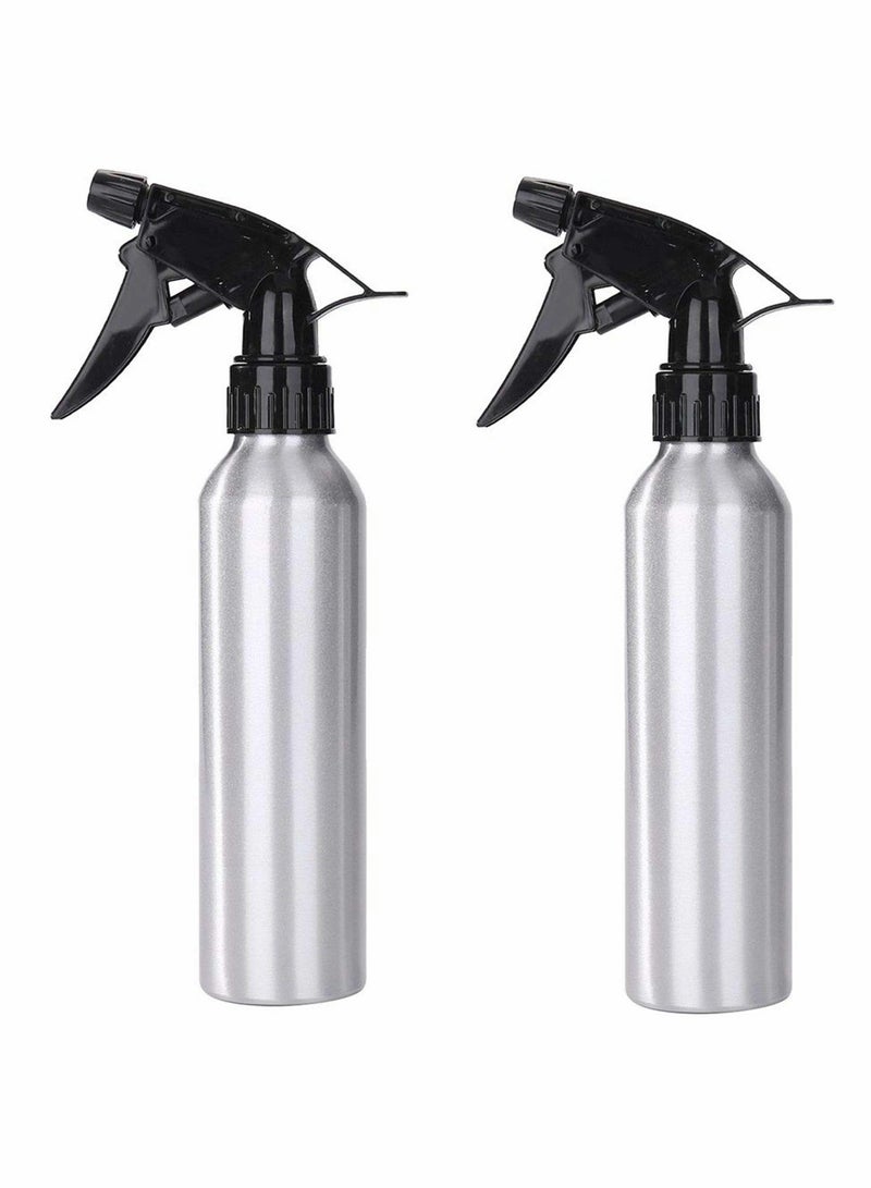 Excefore 300ml Empty Aluminum Spray Bottle, Reliable Sprayer Empty Spray Bottles Atomizer Mist Perfume for Hairdressing Tattooing Green Soap Flowers Water Sprayer Tool, 2pcs - Image 1