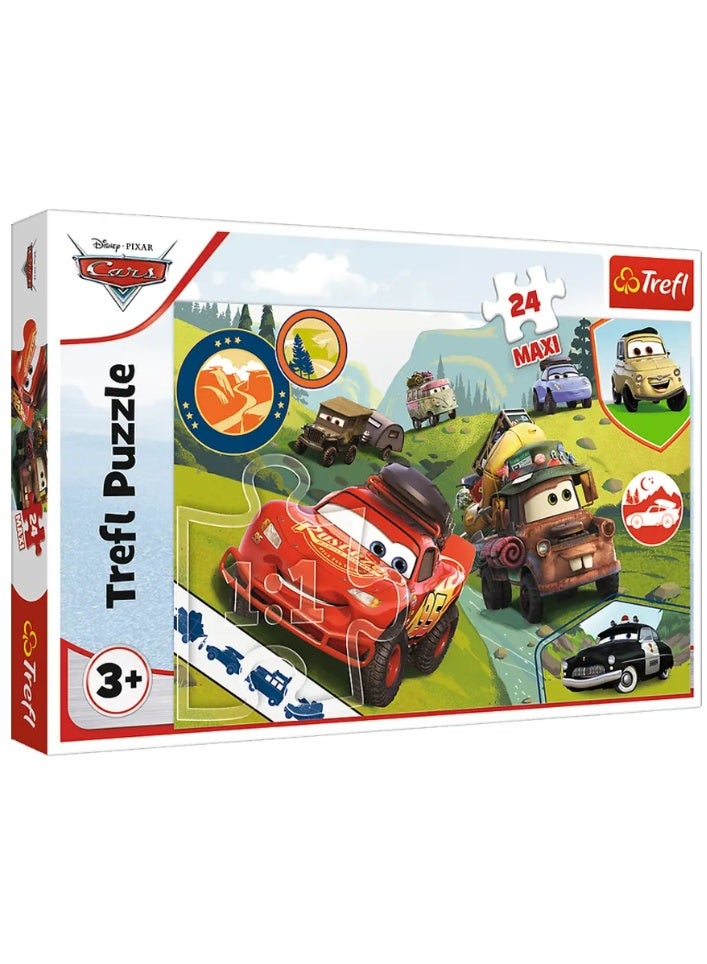 Trefl Maxi Cars 24 Piece Puzzle - Image 1