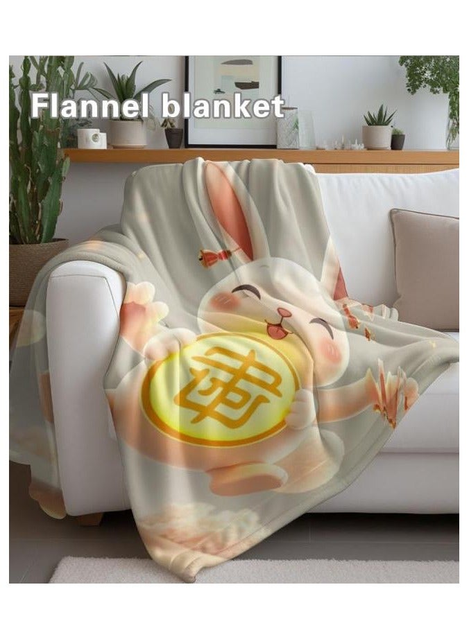 عام بطانية رقيقة من الفانيلا الكرتونية للأطفال أو الطلاب (دافئة ومريحة ومناسبة للنوم والألعاب) 100 سم * 150 سم - 25 - Image 5