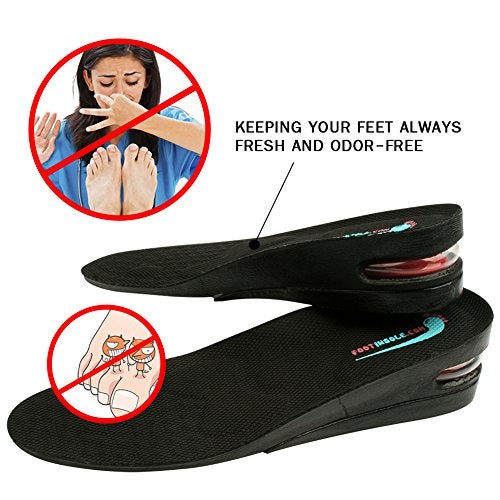 FOOTINSOLE.COM Height Increase Shoe Insoles with Air Cushion (2 Layers (2" UP) (Women's 5.5-9.5)) - Image 4