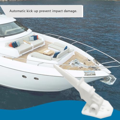asdmm Marine Boat Speedometer Pitot, Automatic Kick-up Tube Assembly Up to 80 MPH (Speedometer Pitot) - Image 5
