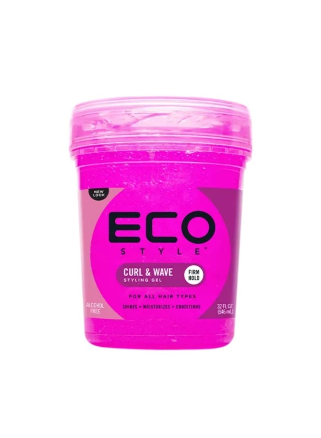 Eco Style Curl And Wave Styling-Gel 946 ML