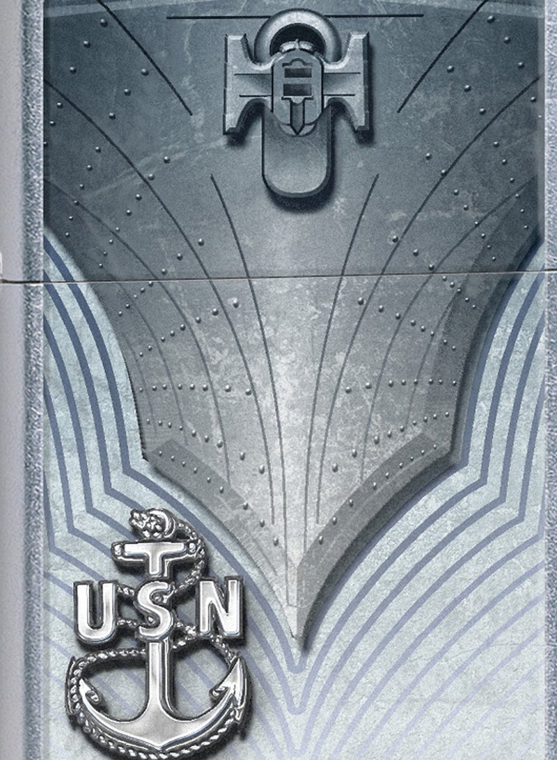 زيبو ولاعة مطلية بسطح معدني من زيبو - Image 2