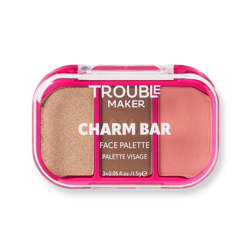 Trouble Maker Charm Bar Face Trio Palette Good Luck