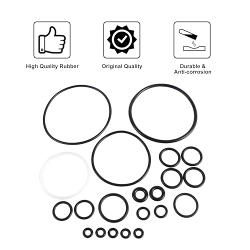 PEVAST O Ring Rebuild Kit fits for Graco Fusion 246355 AP Air Purge O-Ring - Image 4