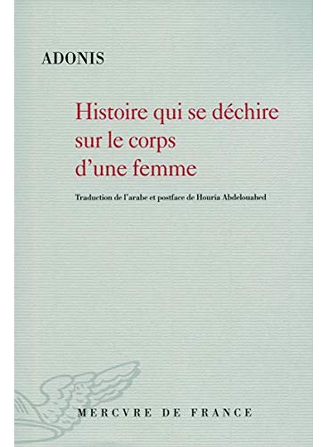 Histoire qui se déchire dans le corps d'une femme