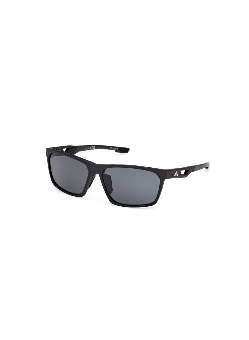 ADIDAS FULL RIM MALE NAVIGATOR BLACK INJECTED SUNGLASSES - Image 1