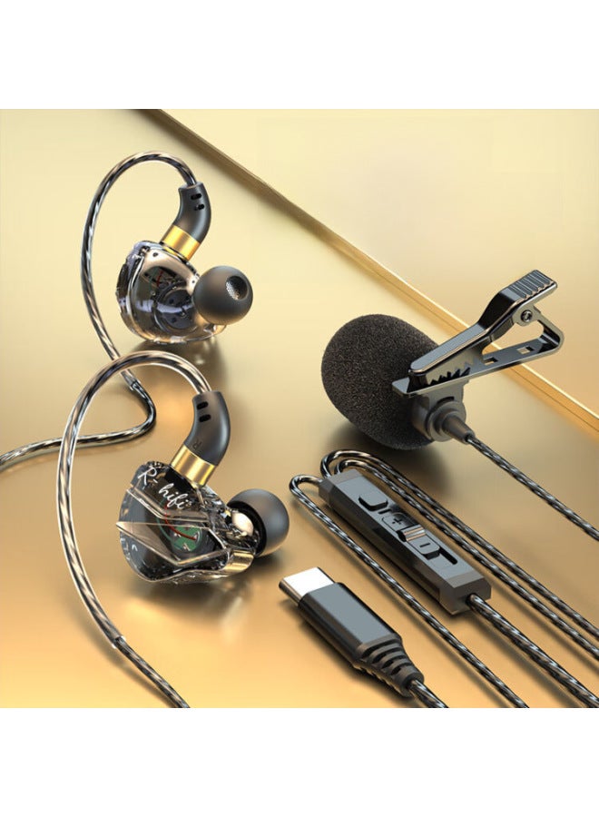 نيوترل سماعة رياضية ساخنة، سماعة أذن داخلية سلكية باس، سماعة ألعاب كمبيوتر وهاتف محمول مع سلك تحكم وميكروفون - Image 1