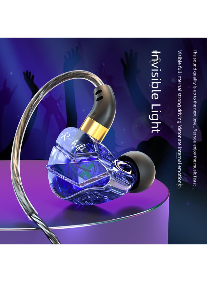 نيوترل سماعة رياضية ساخنة، سماعة أذن داخلية سلكية باس، سماعة ألعاب كمبيوتر وهاتف محمول مع سلك تحكم وميكروفون - Image 4