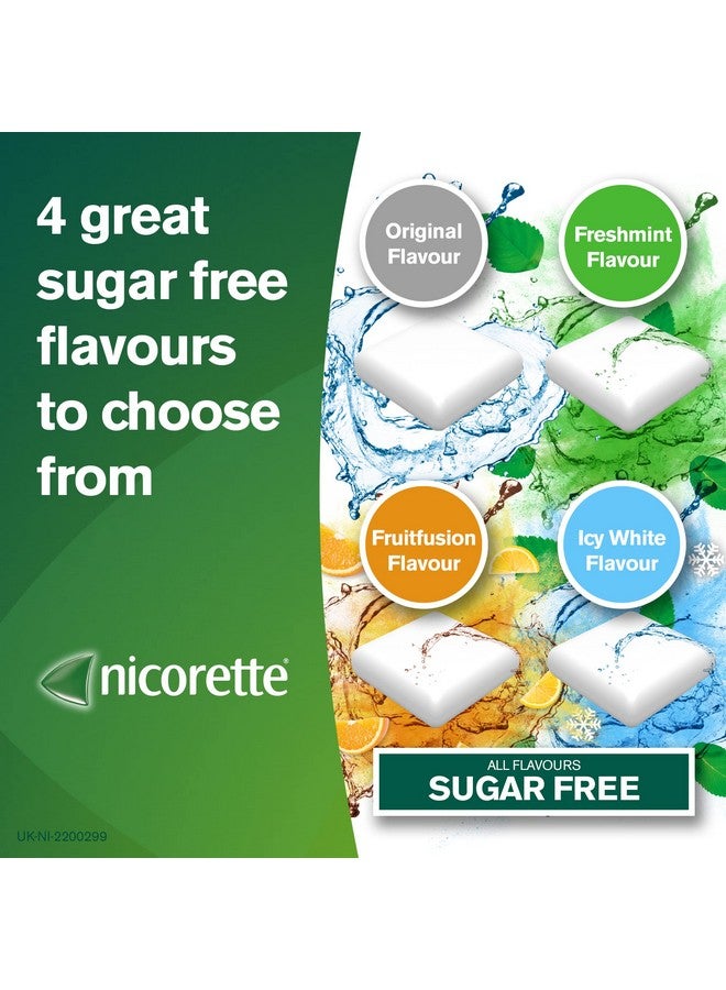 Nicorette Icy White Gum Nicotine 210 Piece, 2 mg - Image 2