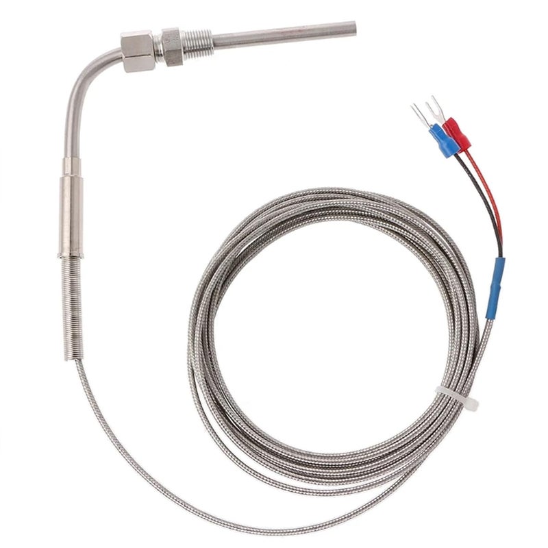 Stainless Steel EGT Temperature Sensors Thermocouple K Type for Motor Exhaust Gas Temp Probe 1m/2m/3m/4m/5m -100-1250°C(3M) - Image 1