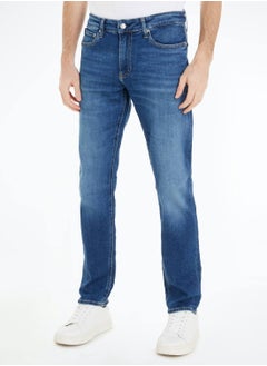 Calvin Klein Jeans Calvin Klein Jeans Men's Jeans - Slim - Casual Bottoms - Cotton , Blue  - Image 1