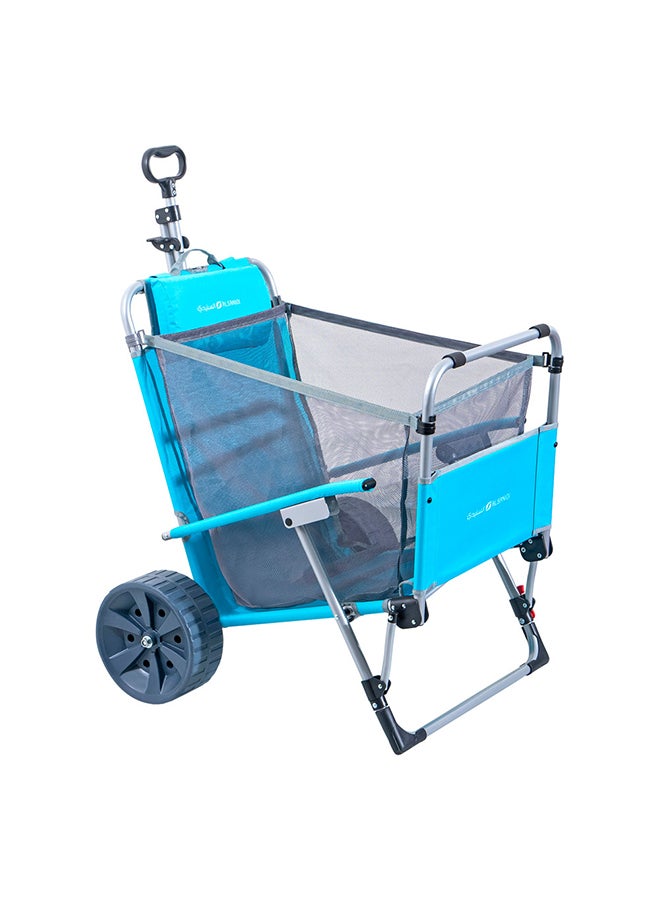 AL SANIDI Chair with Garden Cart, Foldable transport Cart - Image 2