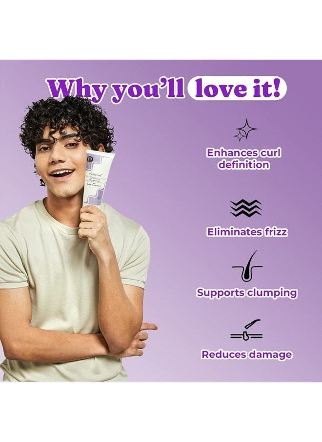Fix My Curls Curl Quenching Flax Seed Gelly For Curly And Wavy Hair, 3.52 Oz  - Image 3