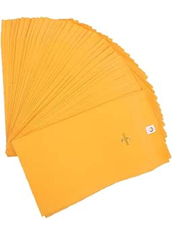 Brown Kraft Clasp Envelopes 6x9 Inch Heavyweight Paper For Office Legal Documents Mailing - Image 1