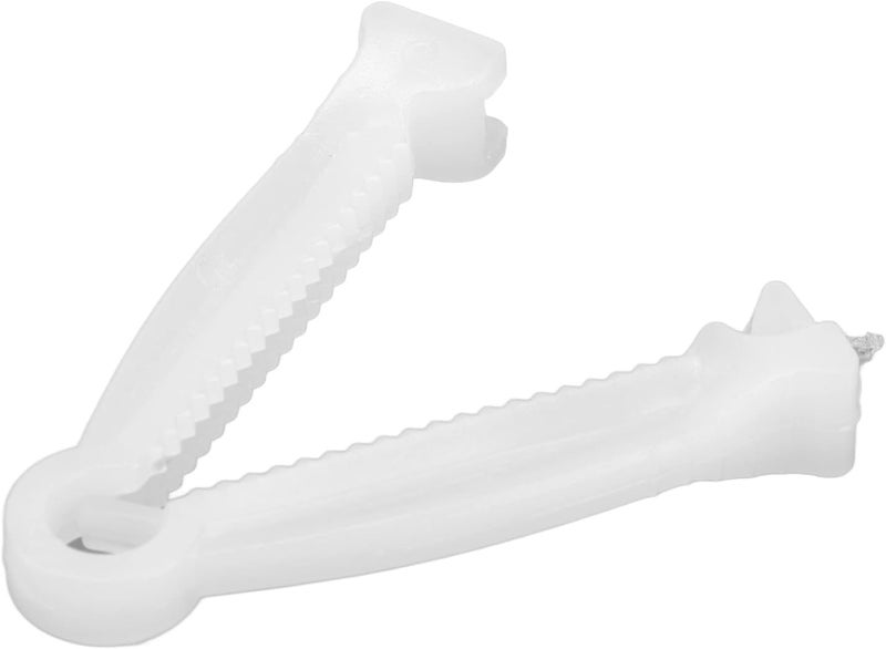 Disposable Umbilical Cord Clamp for Animals, PVC Material, Small Size - Anti Slip Serrated Design, Hygienic and Safe, Ideal for Puppy, Kitten, and Livestock Care - Image 5