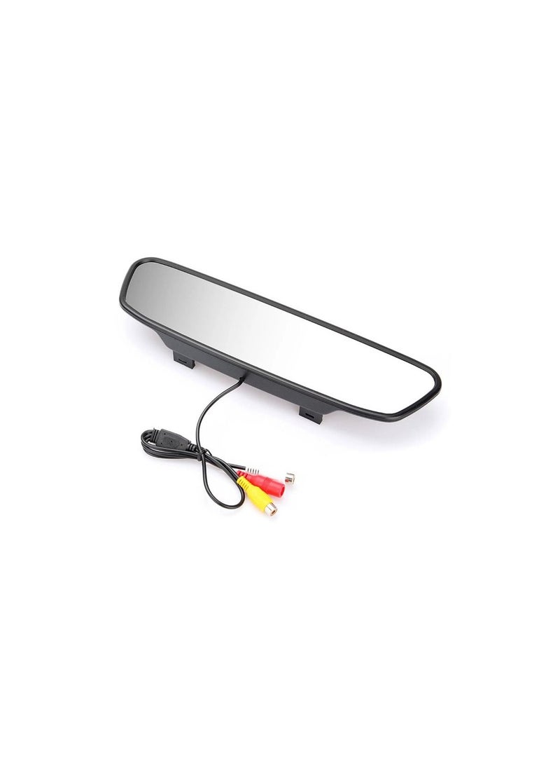 Generic - Car Rear View Mirror Digital TFT LCD Color Monitor - 4.3", New Spider Plus -PD-439B, PAL/NTSC Compatible - Image 1