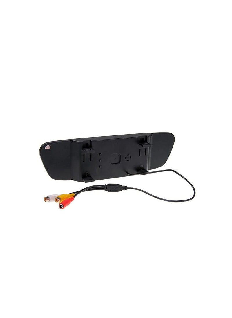 Generic - Car Rear View Mirror Digital TFT LCD Color Monitor - 4.3", New Spider Plus -PD-439B, PAL/NTSC Compatible - Image 1