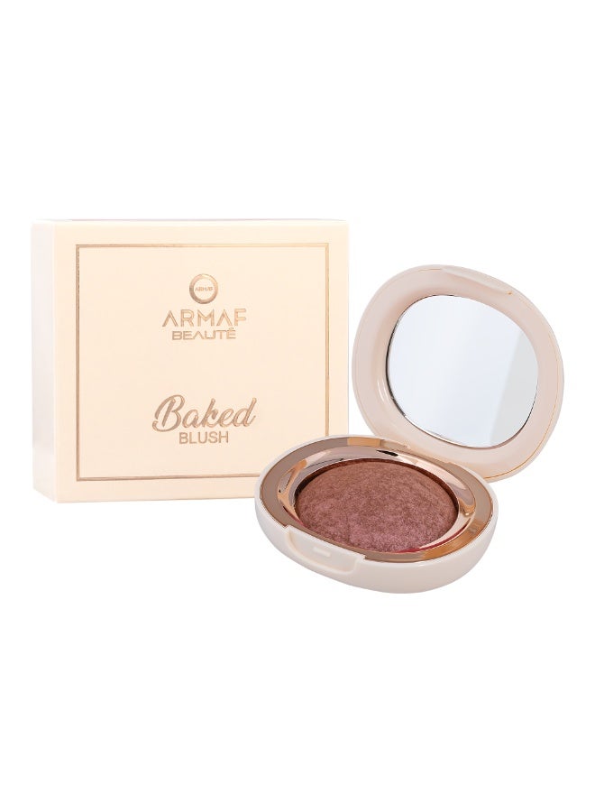 Armaf Beaute Baked Blush Earthy Velvet, Buildable, Blendable, Radiant Finish, Soft, Matte Finish - Image 2