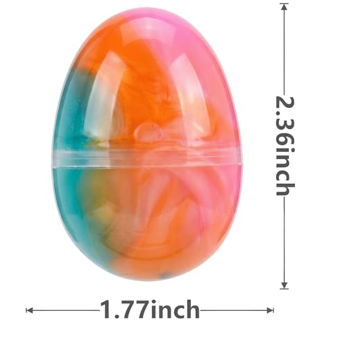 Howzcci 6 Pack Slime Eggs Toys Easter Eggs Toys for Kids Boys Girls Easter Basket Stuffers Essentials Egg Fillers Party Favors Gifts - Image 5