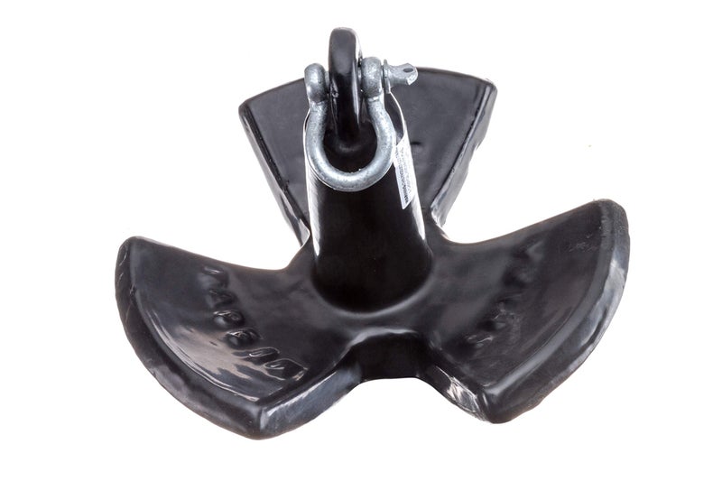 Seachoice River Anchor, Black Vinyl Coated Cast Iron, 20 Lbs. - Image 3