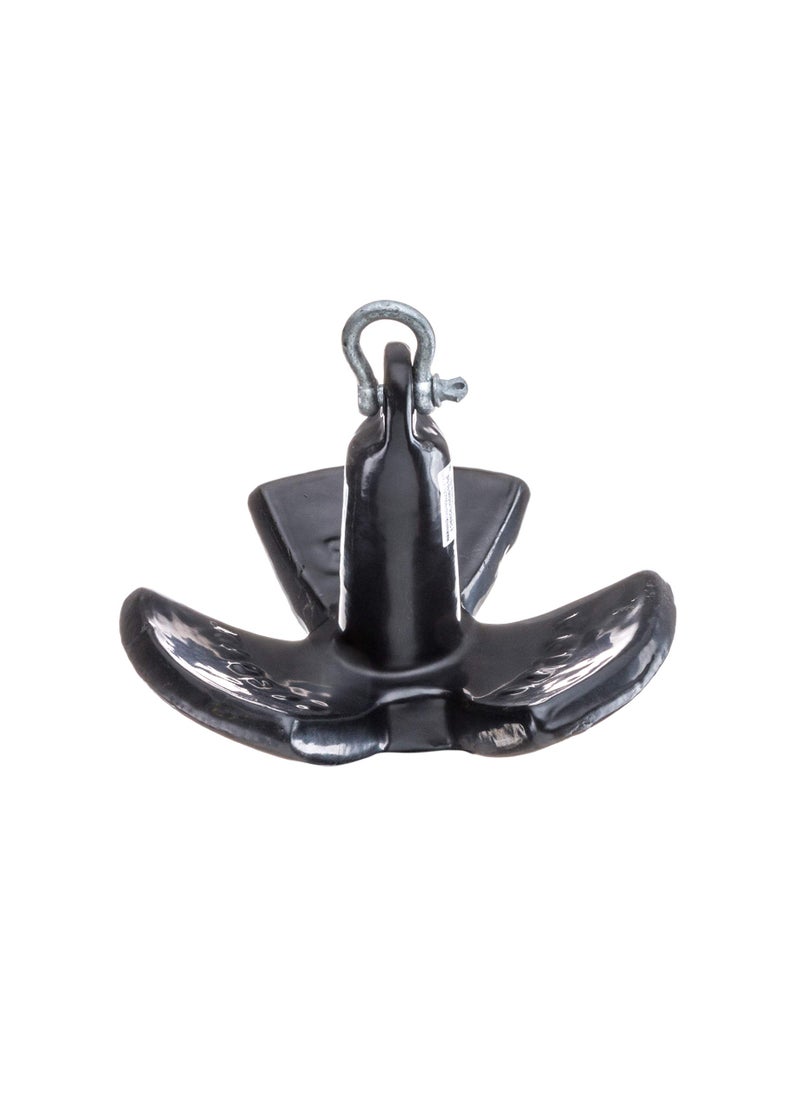 Seachoice River Anchor, Black Vinyl Coated Cast Iron, 20 Lbs. - Image 1
