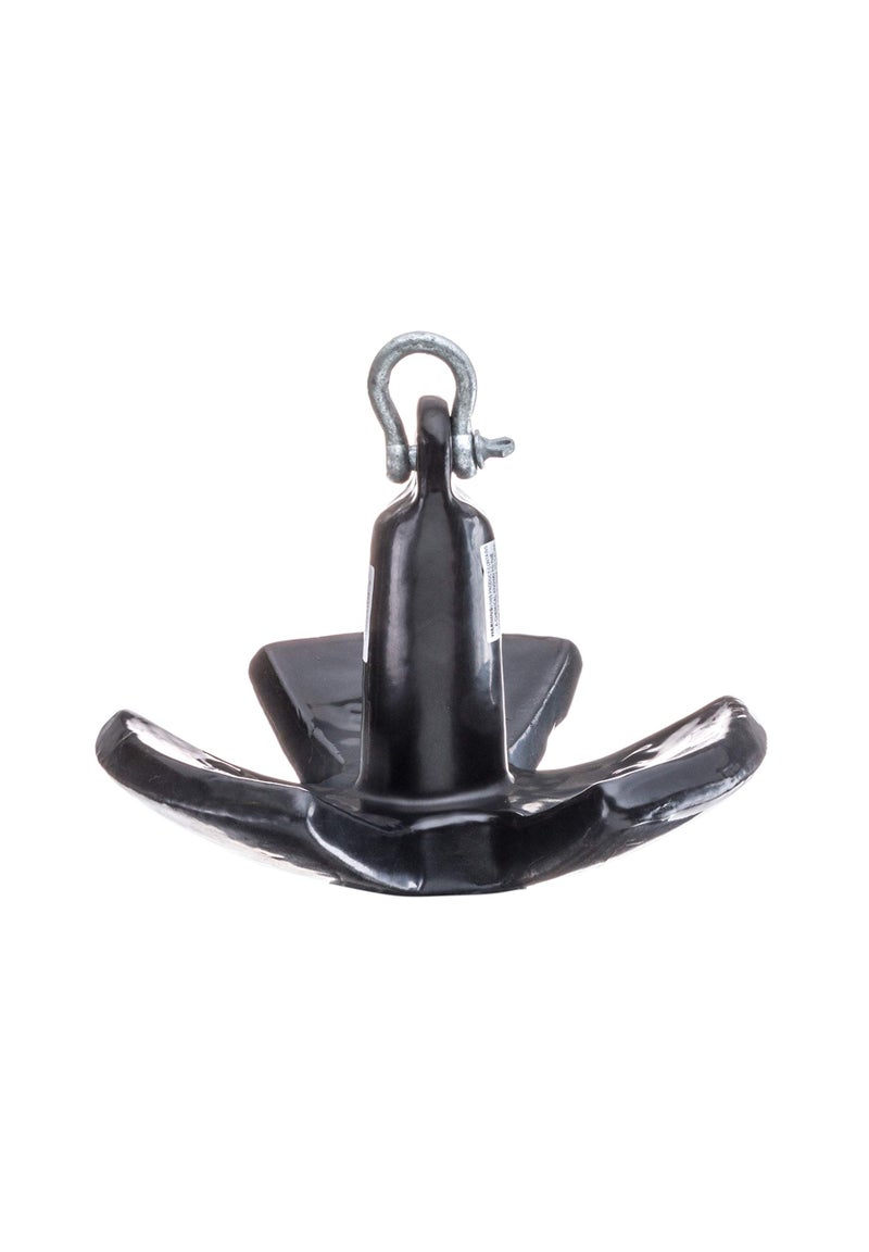 Seachoice River Anchor, Black Vinyl Coated Cast Iron, 20 Lbs. - Image 2