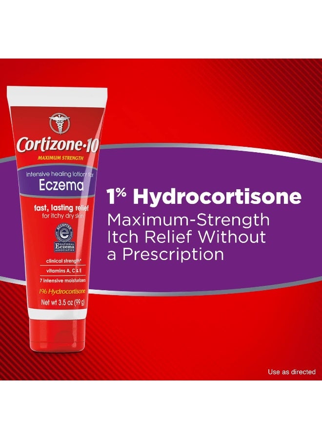 Cortizone 10 Intensive Healing Eczema Lotion (3.5oz) - Image 4