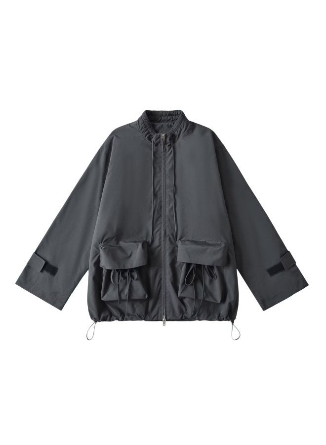 American Style Hot Girl Fashion Joker Personality Street Work Windbreaker Short Coat Coat 2024 Autumn Wholesale  - Image 5