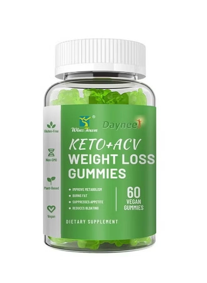 Daynee weight loss gummies keto ACV slimming product Apple gummy - Image 2
