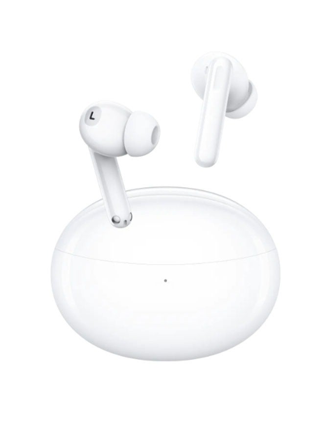 أوبو سماعة أذن Enco Air 2 Pro WhiteTWS بلوتوث 5.2 سماعة رأس لاسلكية بخاصية إلغاء الضوضاء النشطة وعمر بطارية 28 ساعة - Image 1