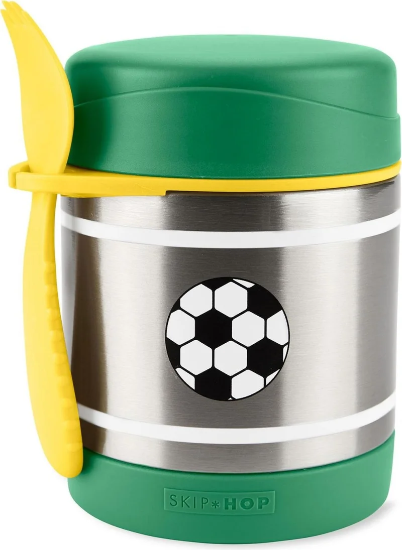 Skip Hop Spark Style Stainless Steel Thermos Football