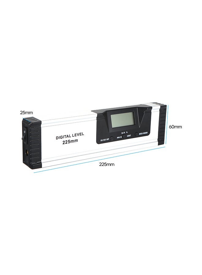 NIBEMINENT Digital La-Ser Measuring Level Angle Meter White/Black  - Image 3
