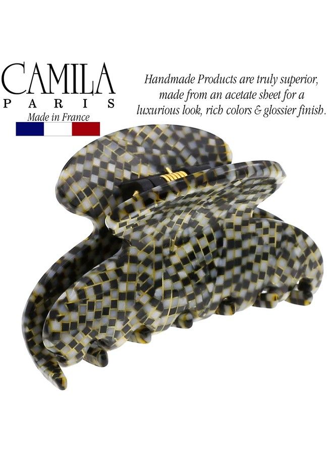 CAMILA Paris Cp3062 French Hair Clip For Women Handmade Opera Small Girls Hair Claw Clips Jaw Durable Styling Hair Accessories For Women Strong Hold No Slip Grip Made In France - Image 5